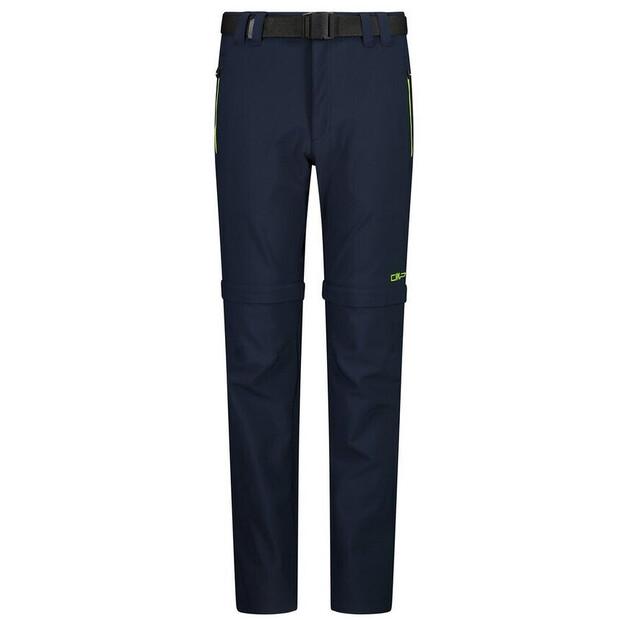 Брюки CMP Girl's Slim/Fit Softshell Trousers With Wide Bottoms (30A1465) девочек с Softshell-Hose weitem (3T51644) зеленый/синий