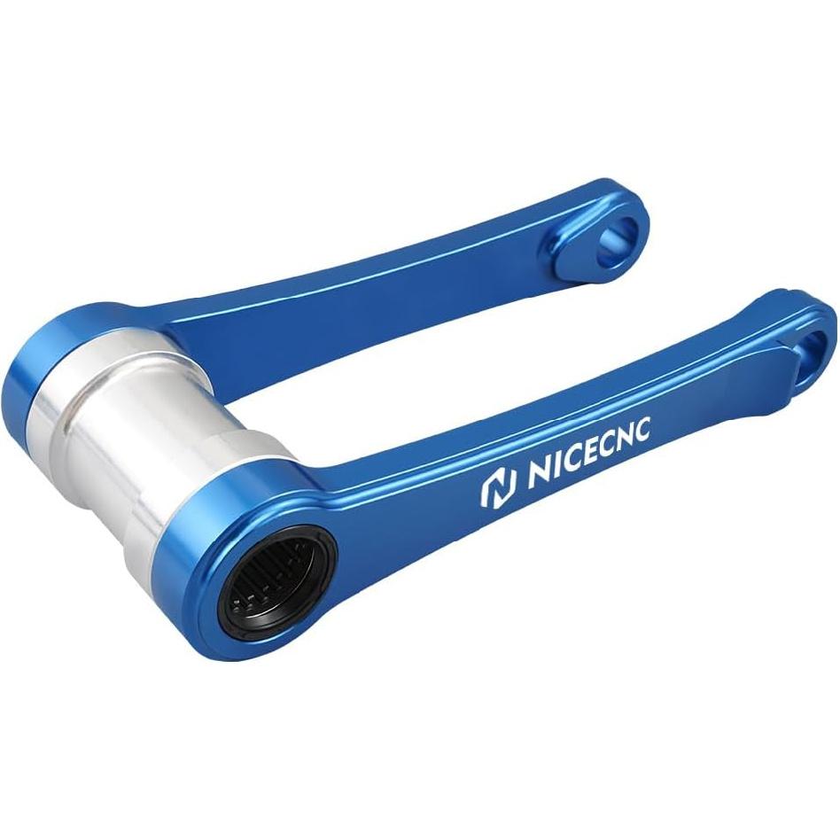 

NICECNC Orange Aluminum Lowering Suspension Linkage ARM Adjustable Lowering Link Compatible with KTM 125SX 250SX-F 350SX-F 450SX-F 250XC-F 350XC-F синій