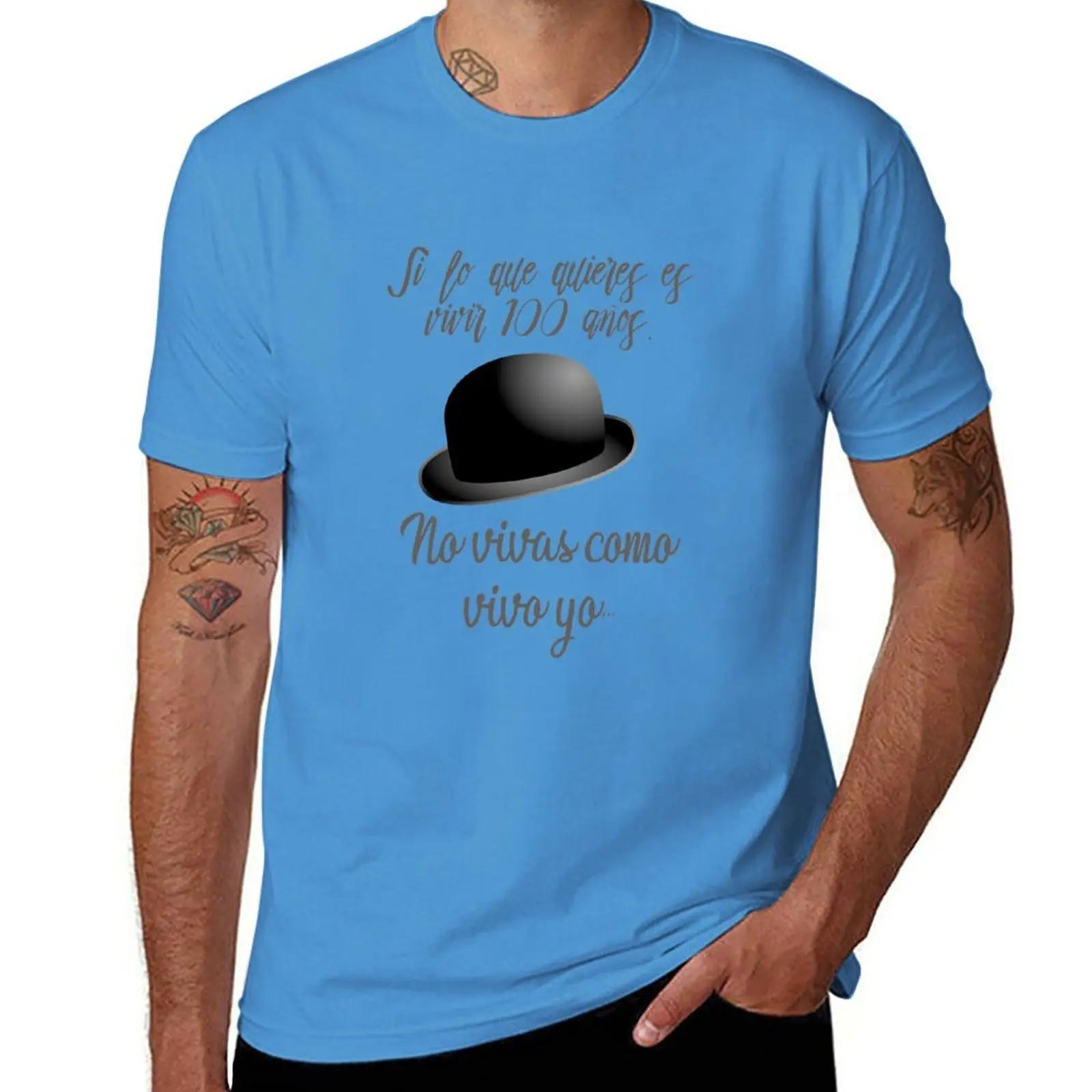 

graphic t shirt heavyweight t shirts plain white t shirts men New Song Joaquín Sabinaif you want to live 100 years TShirt S