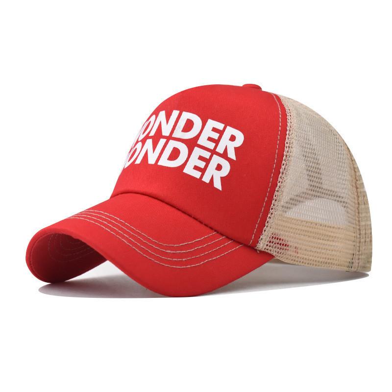 Stylish Wonder Print Baseball Cap Adjustable Sunproof Ins Style Hat