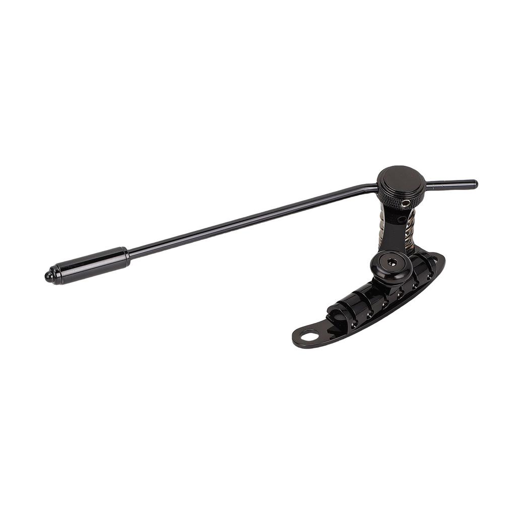 Guitar Bridge Stop Bar Replacement for Les Trem II Les Paul SG Black Color Zinc Alloy Guitar Tremolo Bridge Stop Bar
