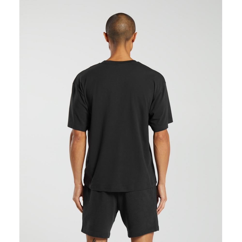Gymshark EssenTial Oversized T shirT Black A1a3e Bbbb