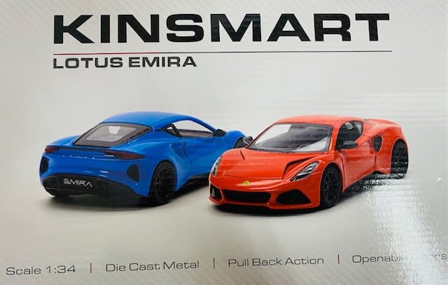 Kinsmart Lotus Emira Black 134 Scale, Color