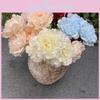 Artificial Peony Fake Flowers Wedding Arch Decorative Silk Flowers Realistic