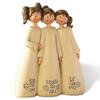 Figurine Celebrating Friendship Room Home Decor Resin Angel Statue Sister Friend Decoration Valentines Day Gift