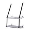 Window Suction Cat Hammock Space Saving Wall Mounted Pet Bed Double Layer Perch Sturdy Fabric Indoor Cat Lounger Easy Install Pet Resting Spot
