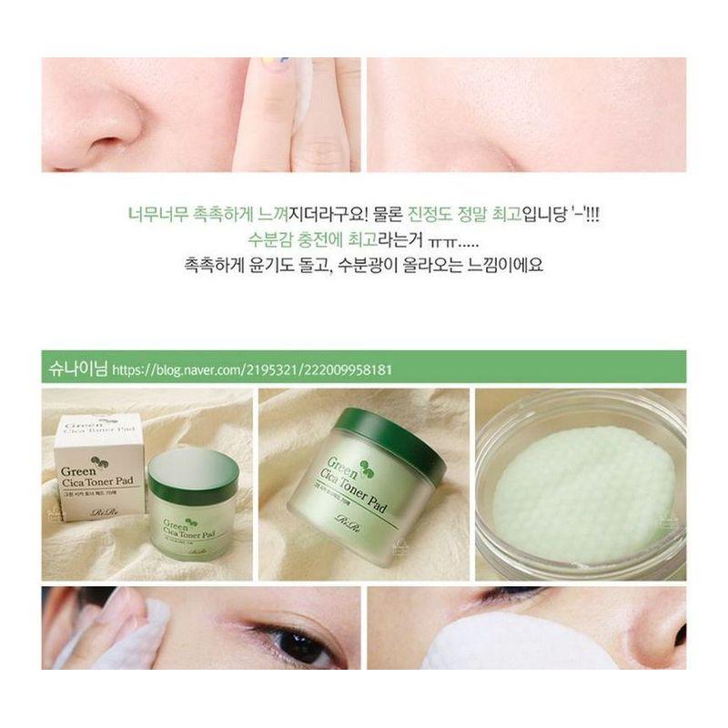 RIRE Green Cica Toner Pad