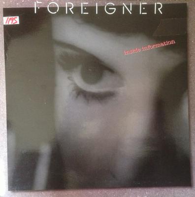 LP Record FOREIGNER - Inside Information 7818081 ATLANTIC 1987 US Rock Used