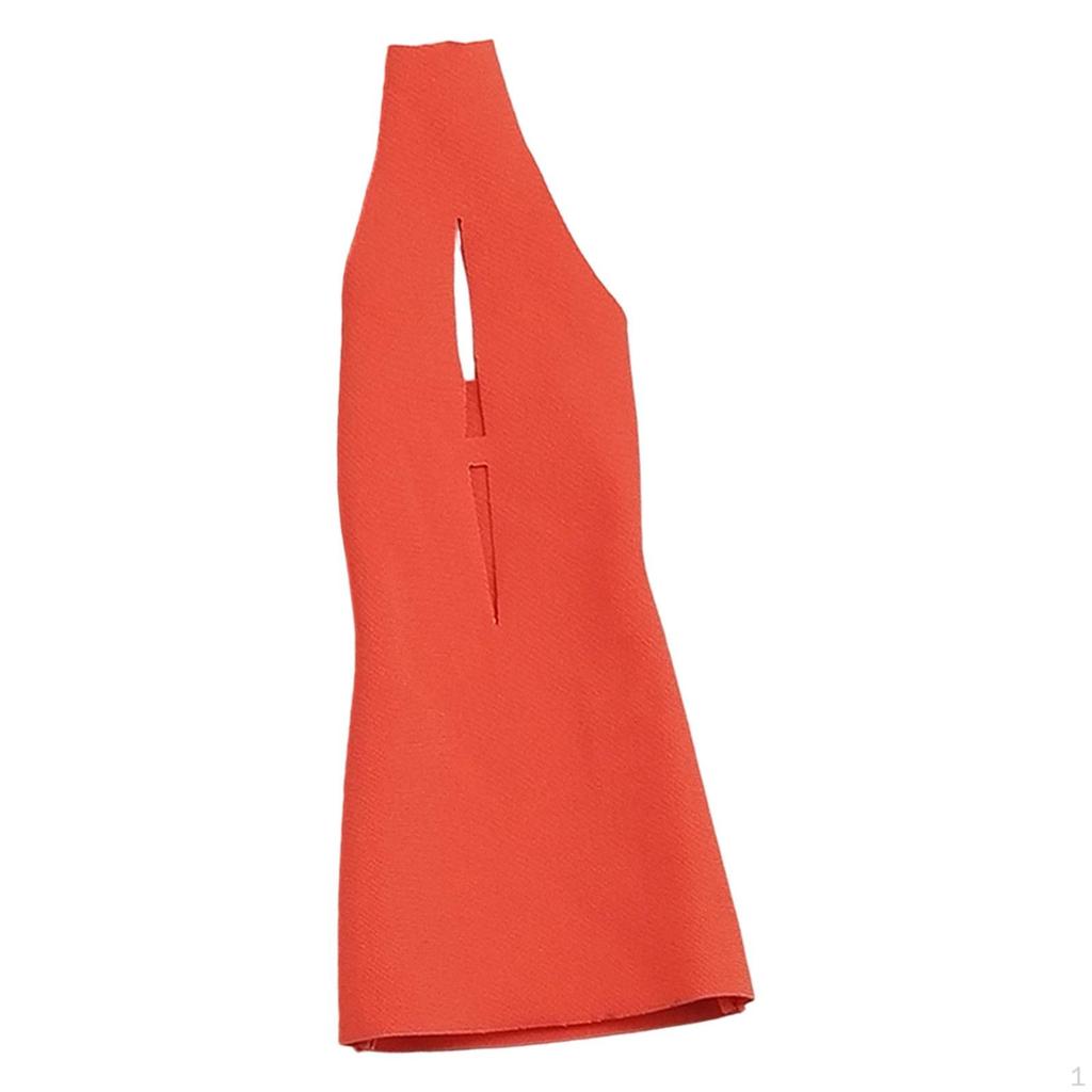 1/6 BJD Doll Clothes Party Dress Easy to Wear Outfit Cosplay High Neck Chest Revealing Mini