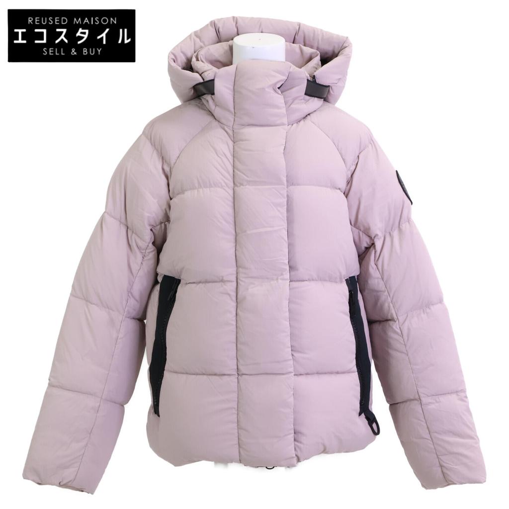 CANADA GOOSE [New/Domestic regular product (Canada Goose Japan Co., Ltd.)] 2602LB Junction Parka Black Label Hooded down Jacket XS/TP Lucent RoseUsed