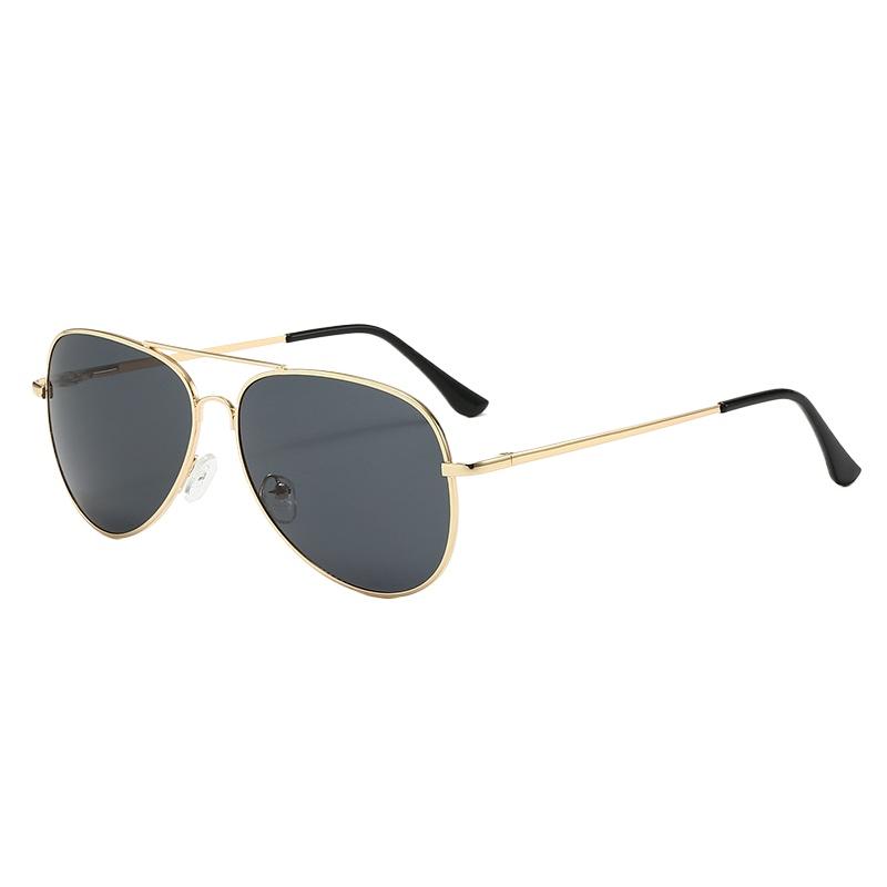 Pilot Sunglasses Male Personality Retro Cycling Glasses Windproof And Strong Light Resistant Fashionable Sun Glasses For Driving