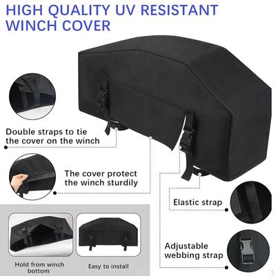 Winch Cover Waterproof Guard Easy To Install Dust Premium Replacement Practical Portable