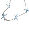Fashionable Bowknot Pendant Necklace Handmade Pearls Beads Neckchain Bow Beaded Clavicle Chain for Women Girls Choker