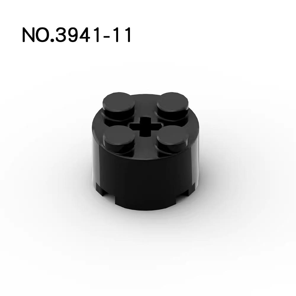 20Pcs MOC Parts 3941 6143 Brick Round 2 x 2 with Axle Hole Compatible Bricks DIY Assmble Building Blocks Particle Kid Toy Gift