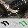 Motorcycle Low Down Kit & Rear Low Down Link Rods for Kawasaki Vulcan S 650 (2016-2025) Improved Footing (Black)