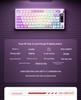 AOC GK300 Kabelloses Tri-Mode RGB Tastatur & Maus Set - Mechanisches Gefühl für Gaming und Bürogebrauch mit Bildschirm