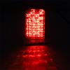 1Pcs Smoke Lens LED Tail Light Brake Lamp For Yamaha Wolverine Viking Bruin ATV