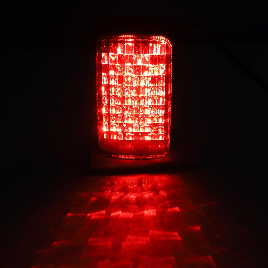 LED Smoke Lens Tail Brake Light For Yamaha Viking Bruin Wolverine 660 450 350