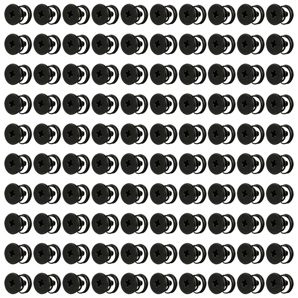 100pcs Multipurpose Screws for GPU Backplate Secure Easy Installation and Improved Heat Management Practical Tool