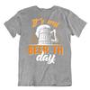 It's My Beer Th Day T SHIRT Realist Beer Glass TEE Comic Trend SHIRT Men Joke