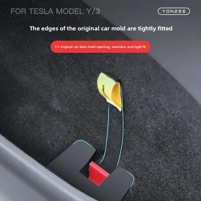 For Tesla Model 3 Highland Tesla Model Y Juniper Car Rear Door Emergencies Safety Pull Rope Emergency Handle Car Accessories