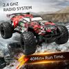 Full-proportion drift remote control car, high-speed driving cool 2.4G beginner large green off-road climbing remote control car