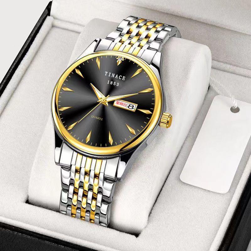 Uhren Herren-Quarz-Uhr Nicht für den täglichen Gebrauch Exquisite Trendige Mechanische Uhr Wasserdichte Leuchtende Uhr Hochzeits Schmuck