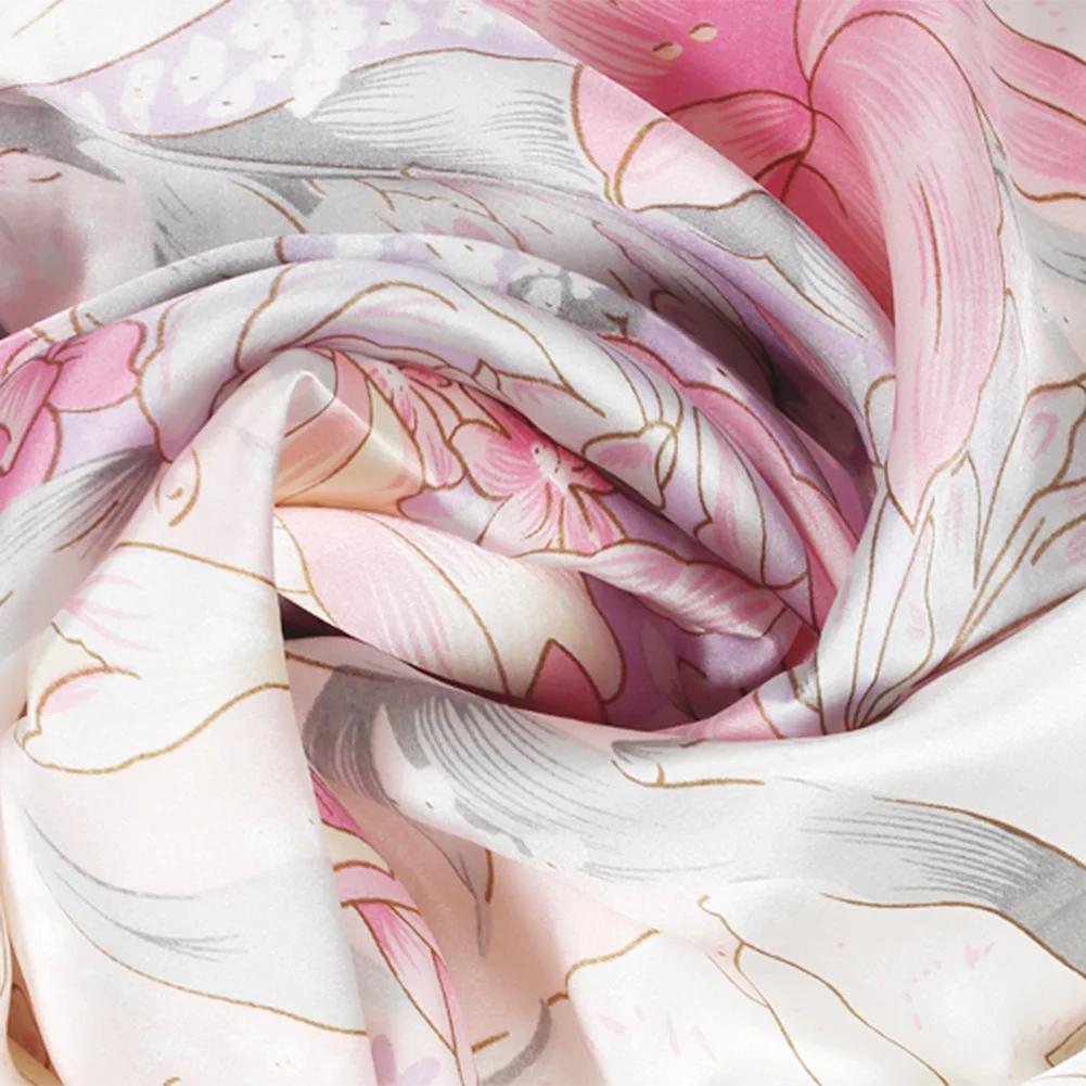 Pure Mulberry Silk Floral Pillowcase 25Momme Genuine Silk Retro Floral Pillowcover Home Cojines Soft Sofa Chair Coussin