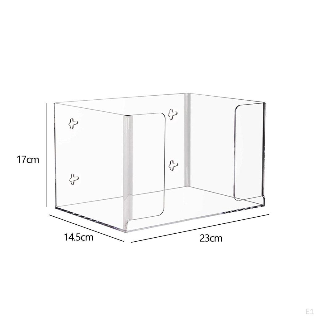 Grocery Bag Holder and Dispenser, Wall Mounted Trash Holder, Garbage Dispenser