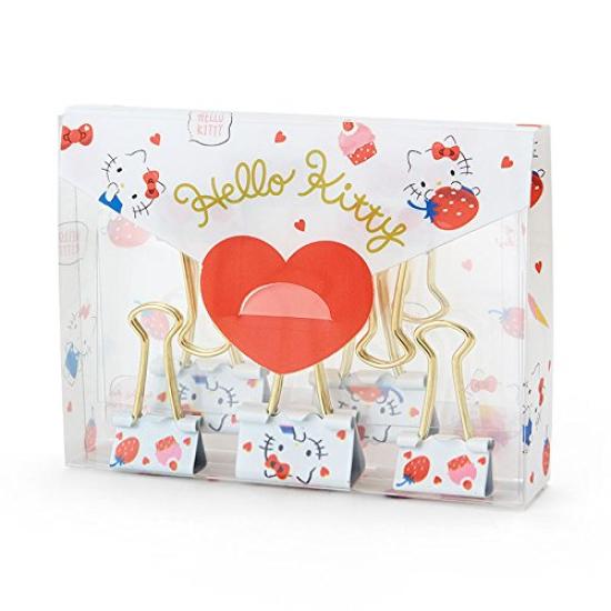 

Скрепки для бумаг малого размера Hello Kitty и футляры Hello Kitty Happiness