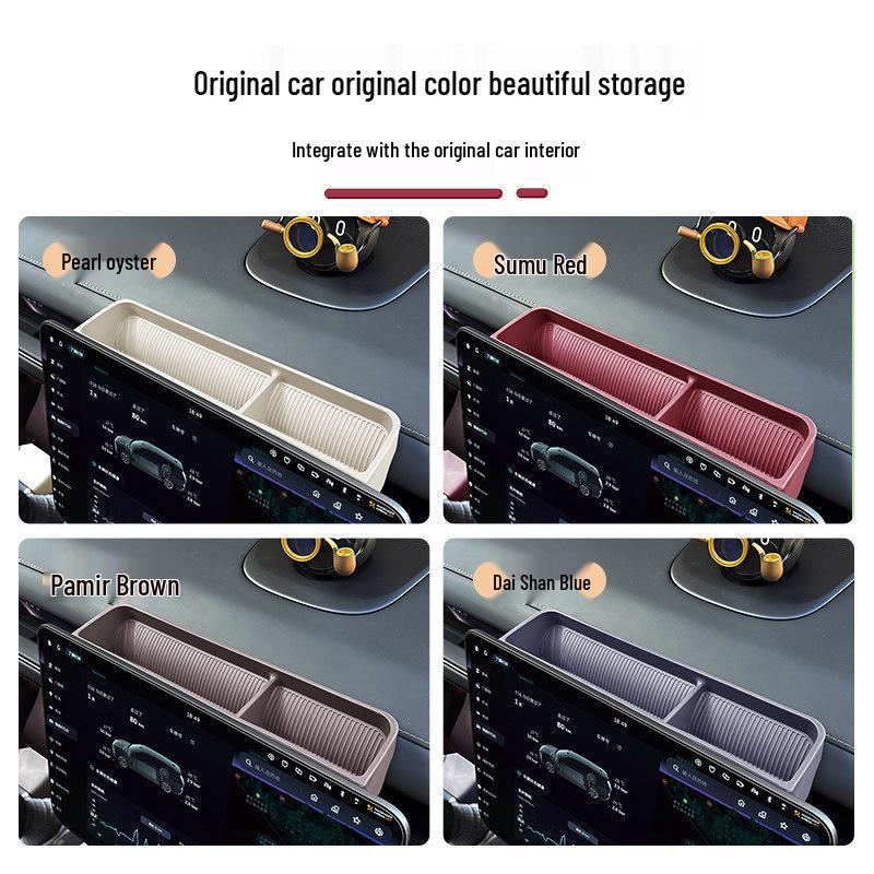 NIO ES8 Rear Console Glasses Organizer - Compatible with 26 Models, Car Storage Accessory