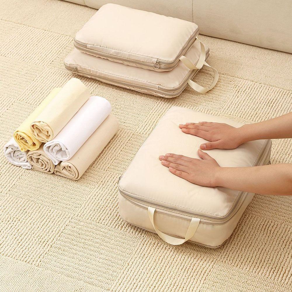 6Pcs/Set Washable Travel Organizer Bags Large Capacity Packing Cubes Set  Travel Essentials