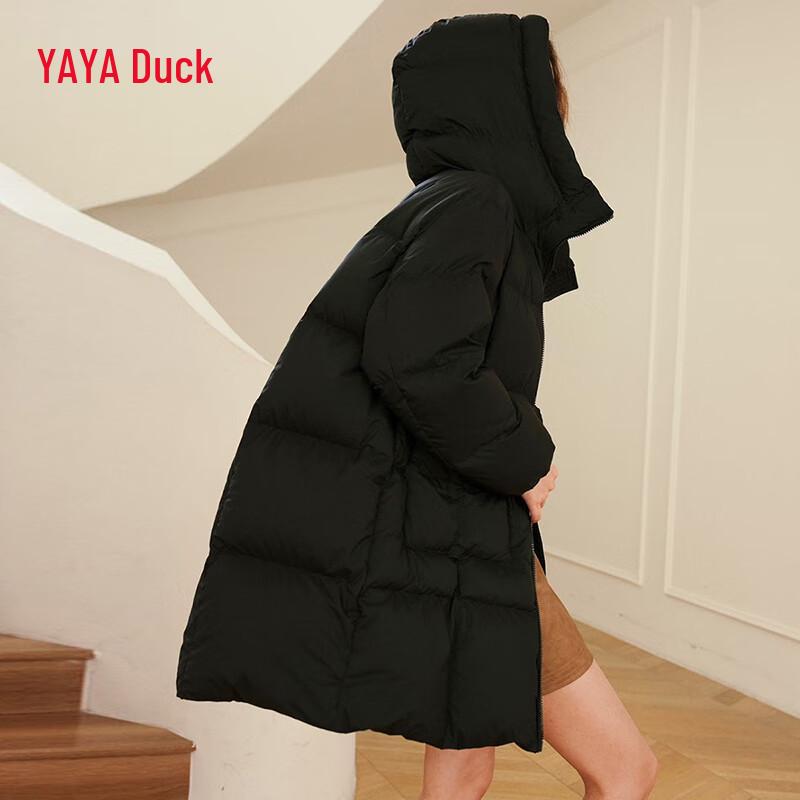 Yaya Women's Winter Loose Mid-Length Down Jacket