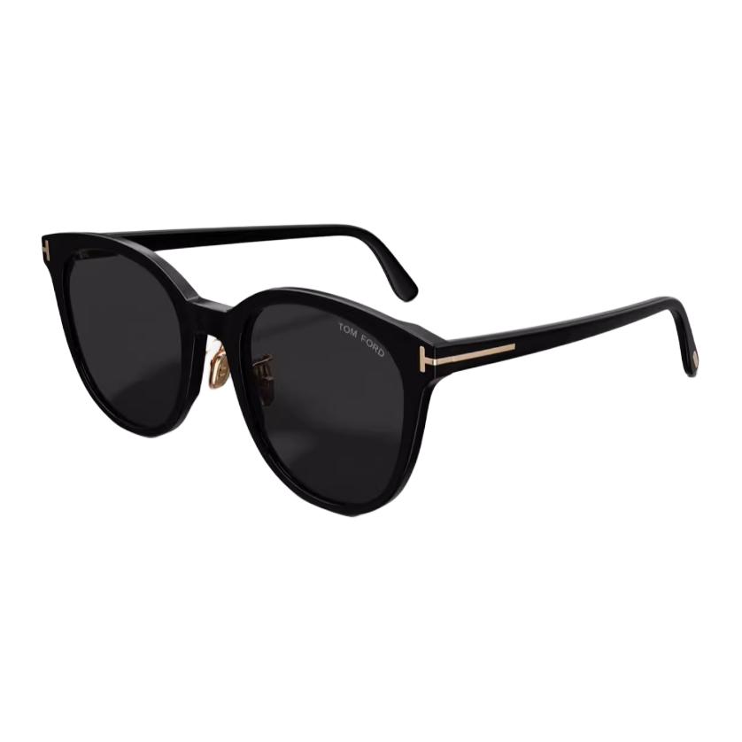 Tom Ford Square Sunglasses With Side Logo Unisex sunglasses Multicolor FT1133-K 45F Dark Brown