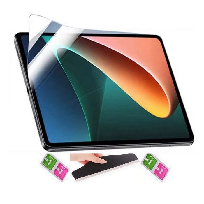 Film protection tablette IPAD 10,2 POUCES - 2020 HD clair haute définition résistance rayures découpe personnalisée