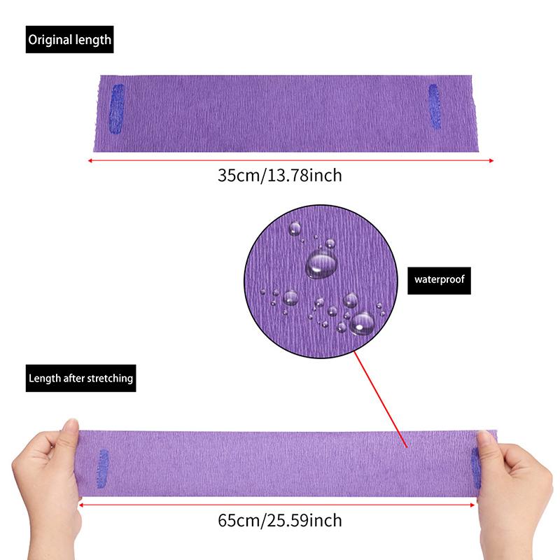 5Rolls/Set Disposable Hairdresser Neck Strip Haircut Paper Barbershop Adjustable Hairdressing Collar Covering Styling Tools