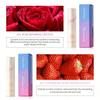 1 Stück Erdbeergeschmack Lippenstift Temperaturfühlend Farbwechsel Tiefe Hydratation Rissige Lippen Reparatur Aufhellen