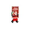 Christmas Door Curtain Flag Outdoor Gift Background Decoration