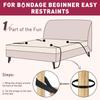 Sex Toys  Bondage Restraint Nipple Clamp Adjustable Bed Restraints Sex Straps Kit for Adult Couples Sex Games Bondage Gear