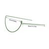 Garden Accessories Plant Support Stake Flower Growing Metal Ring Cage Adjustable Flowers Plants Support Gardening Tools