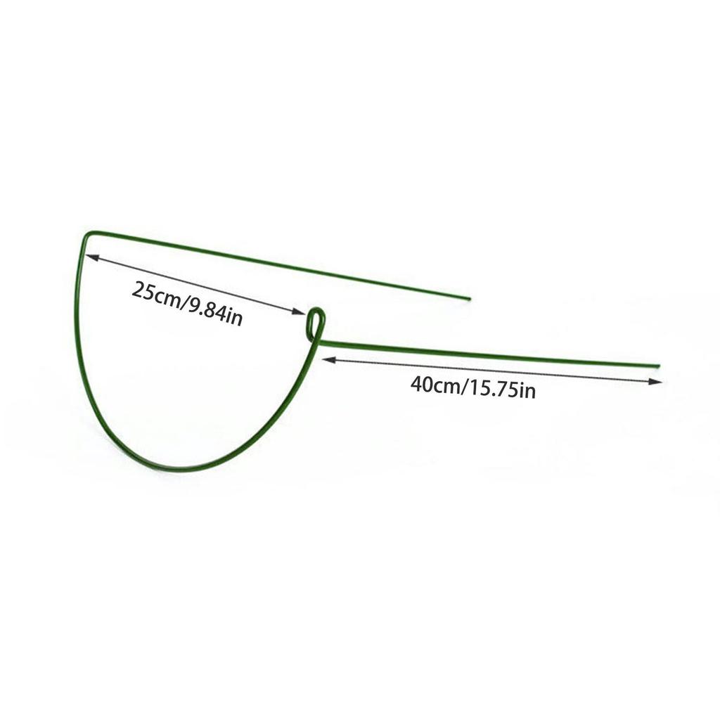 Garden Accessories Plant Support Stake Flower Growing Metal Ring Cage Adjustable Flowers Plants Support Gardening Tools