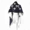 Very Good LOUIS VUITTON Scarf Muffler Cold Reykjavik Mink fur with fringe cashmere Women M74353 Used