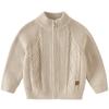 DAVE&BELLA Kids' Full-Zip Knit Cardigan