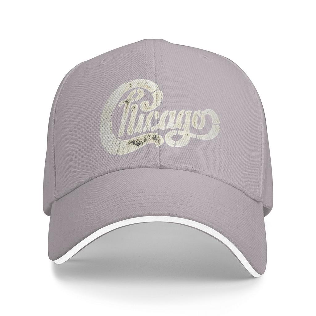 Unisex Chicago Band Rock Band Music Hats Trendy Baseball Cap Sun Hat Golf Headewear Adjustable Fit