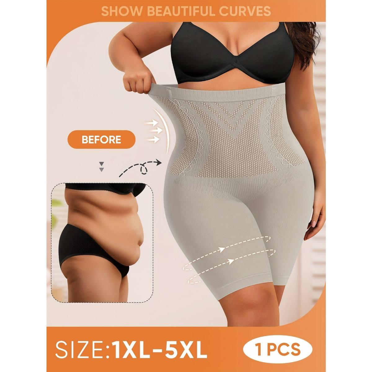 

Женские утягивающие шорты с высокой талией, бесшовная подтяжка живота и подтяжка бедер, нейлоновый трикотаж, однотонный, можно стирать вручную, шорты больших размеров S абрикосовый