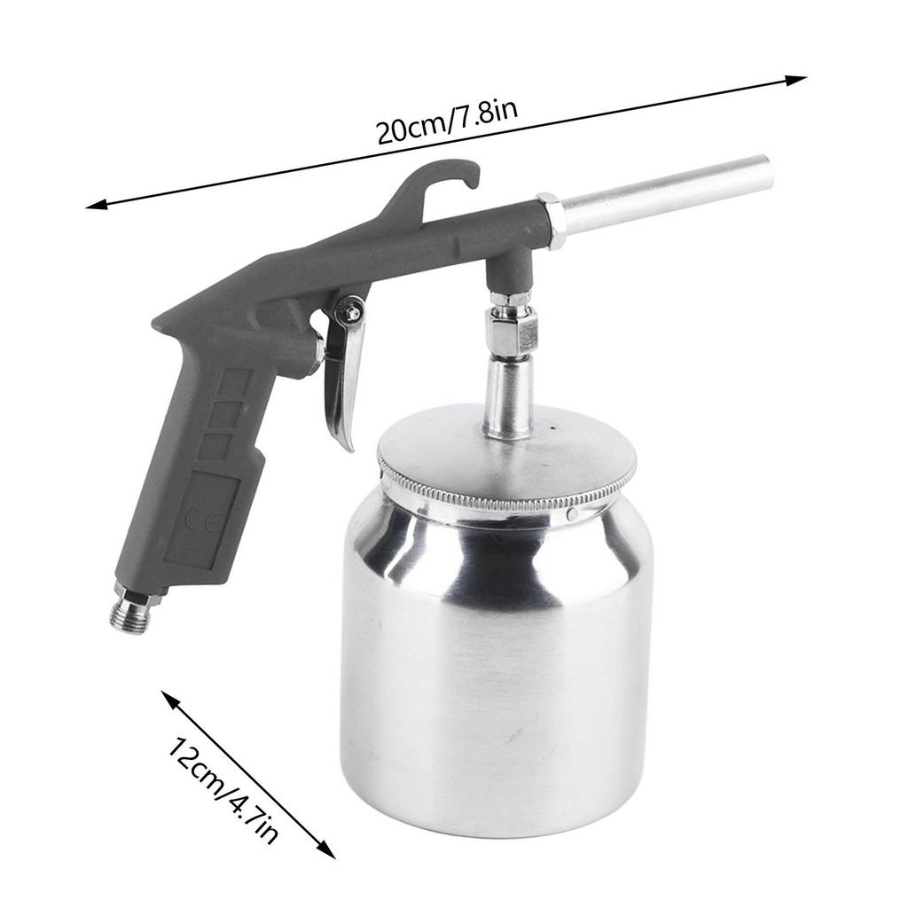 Sandblaster Air Sand Blaster Sandblasting Spray Gun Tool Set Kit for Spraying Cleaning