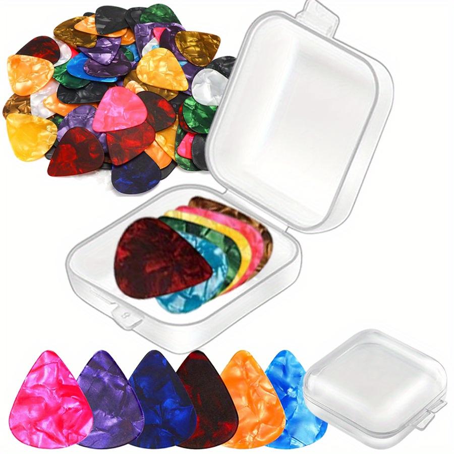 6/12pcs 0.46mm Boxed SLL Guitar Pick ABS Cartoon Pick Set for Guitar Ukulele Bass Musical Instrument Performance Accessories JXB