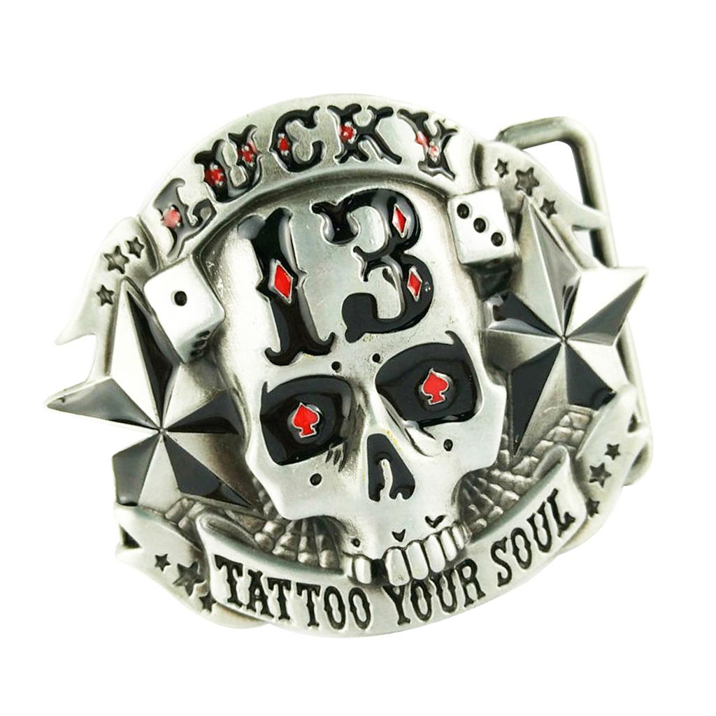 skeleton belt buckle