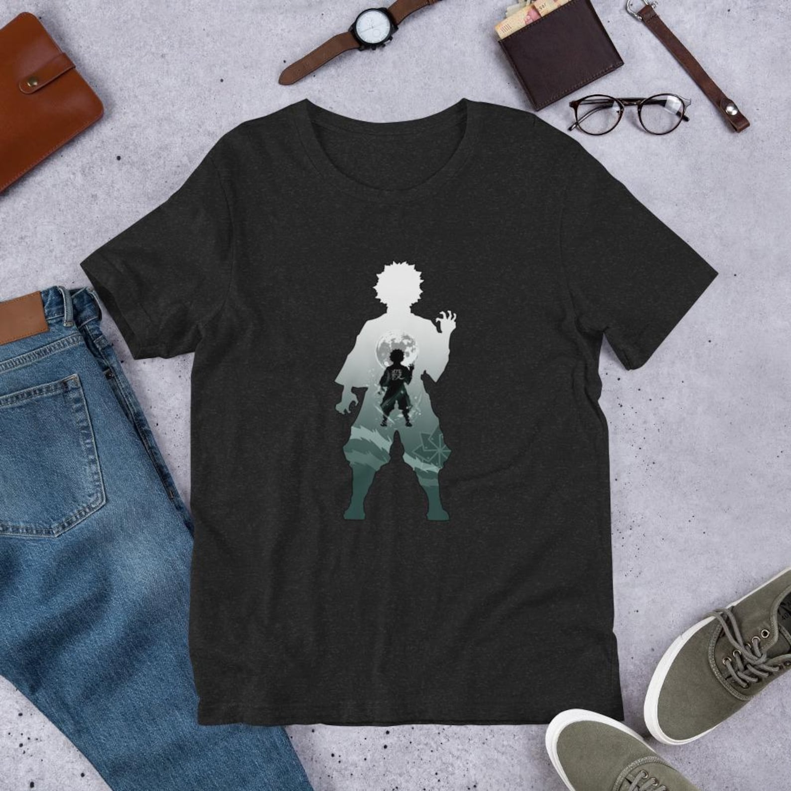 Anime Unisex t-shirt: DS Wind Slayer (DTFlex Print) S