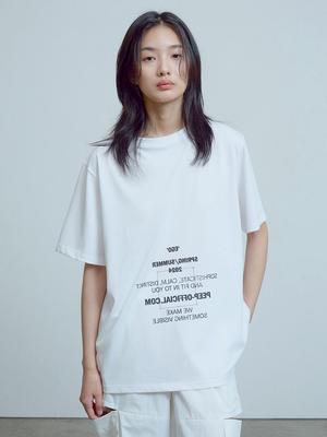 Piiipi Silket Oversized T-Shirt_Frame
